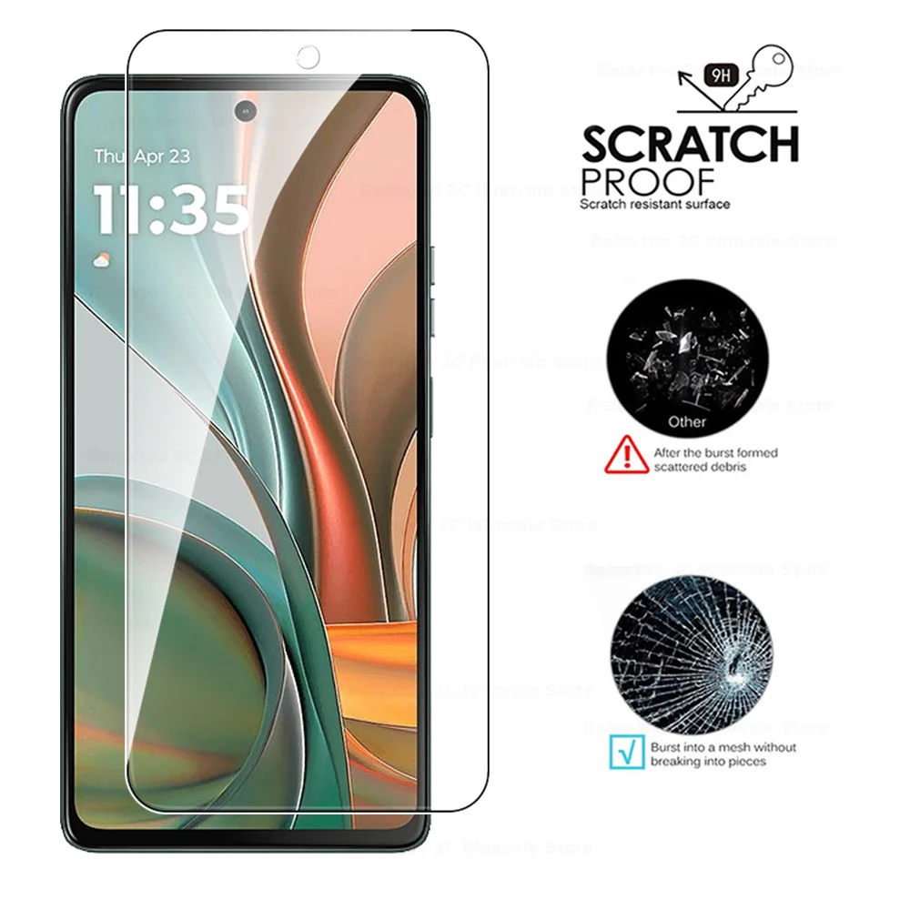 Защитное стекло HD для Motorola Moto G75 2 шт. закаленное MotoG75 G 75 75G 5G 6 78 дюйма 2024 защитная