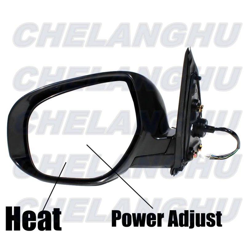 Для Mitsubishi Outlander ASX 2010 2011 2012 левая сторона 5 контактов серебристо-серое окрашенное