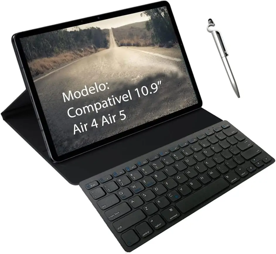 

For Capa Para iPad Air 5 10.9 A2588 + Pelicula + Caneta gaming