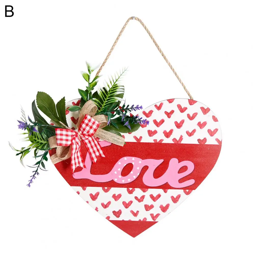 

Подвесной знак, легко повесить, подвеска на День святого Валентина, привлекательная любовная гирлянда, знак на День святого Валентина, деко...
