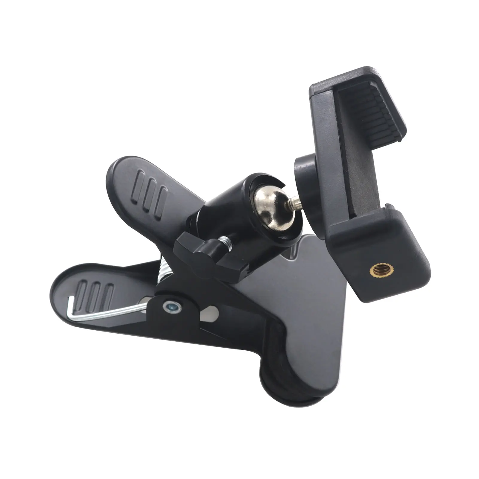 

Musical Instrument Universal Phone Holder Non Slip Selfie 360 Degree Rotation Solid Bass Clip Mount Plastic For Guitar Head