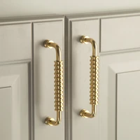 nordic light luxury brass handle drawer cabinet wardrobe handle cabinet door handle modern simplicity handles for furniture