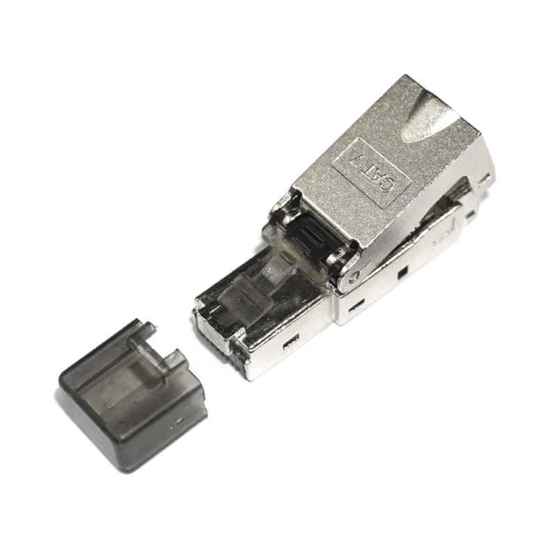 Cat7 RJ45 Crystal Plug для разъема без инструментов обжима 30u Прямая поставка
