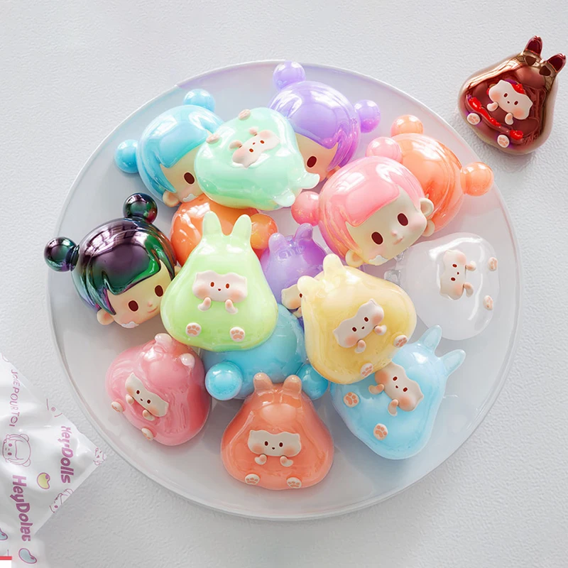 

KIKI Tata Lactobacillus Candy Blind Bag Toys Anime Action Figure Doll Kawai Model Mini Surprise Mystery Box Guess Bag Girls Gift