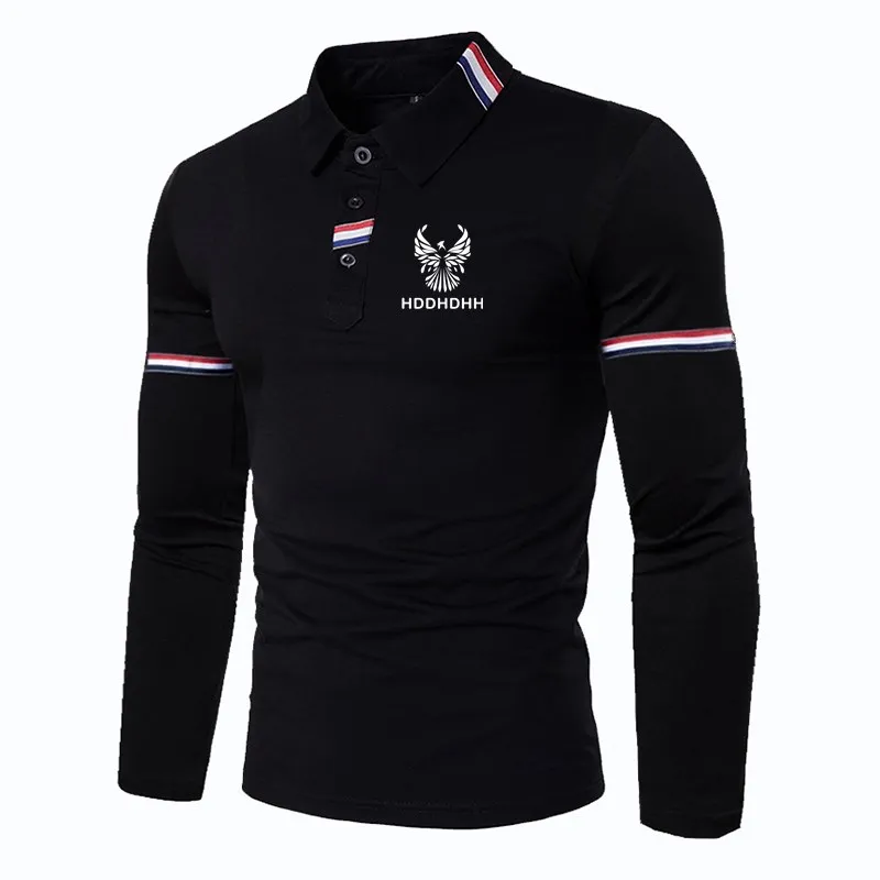 

Men's Fashion Printed Sports T-Shirt Summer Personalized Slim Polo Shirt