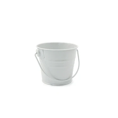 Высокое небольшое металлическое ведро 3 54 дюйма цвета на выбор