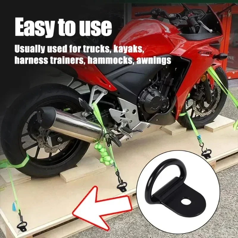 10/20 шт. из нержавеющей стали D-образной формы тянущий крюк анкерное кольцо