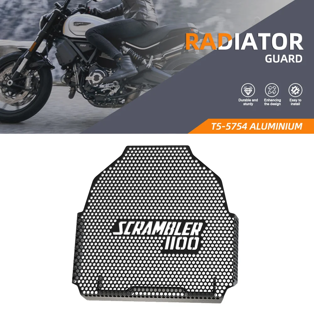 

Motorcycle Radiator Grille Guard Cover Parts For Ducati Scrambler 1100 Sport Tribute Pro Urban Motard Dark 2020 2021 2022 2023