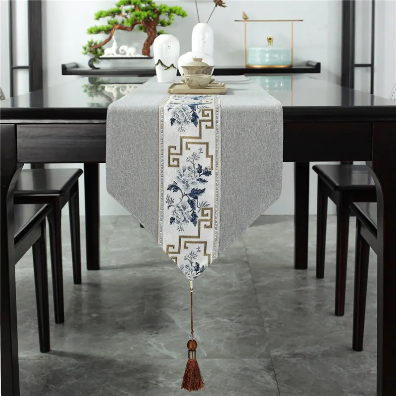 

Роскошные скатерти для стола, современные украшения для свадебной вечеринки, домашний декор, скатерть в китайском стиле, Праздничные рождественские украшения для стола
