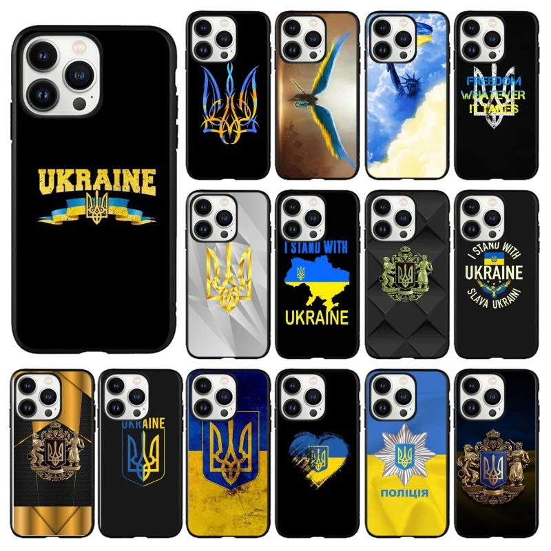 

Ukraine Flag Phone Case For iphone 14 13 12 11 Pro Max XS XR X 8 7 Plus SE Mobile Phone Cases Hot Ukraine Flag Funda Cell