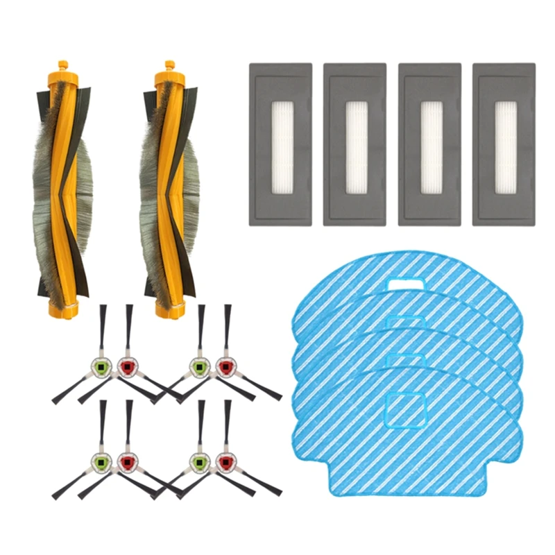 

For Ecovacs Deebot OZMO 930 610 Robotic Vacuum Cleaner Main Roller Brush Filter Mop Cloth Replacement Parts Accessories