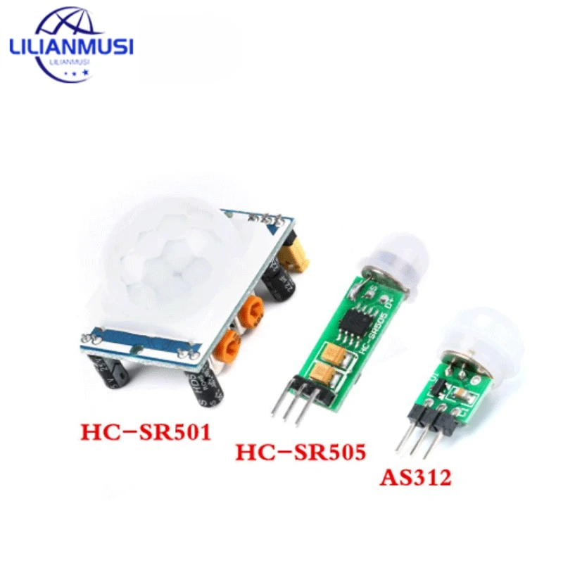 AM312 HC-SR501 настраиваемый ИК-пироэлектрический инфракрасный мини-ИК-модуль детектора движения для кронштейна Arduino AS312