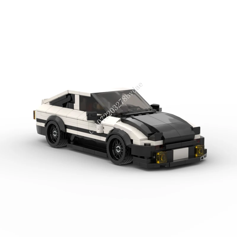 

374PCS MOC Speed Champions AE 86 Trueno Sportscar Model Building Blocks Technology Bricks DIY Creative Assembly Kids Toys Gifts