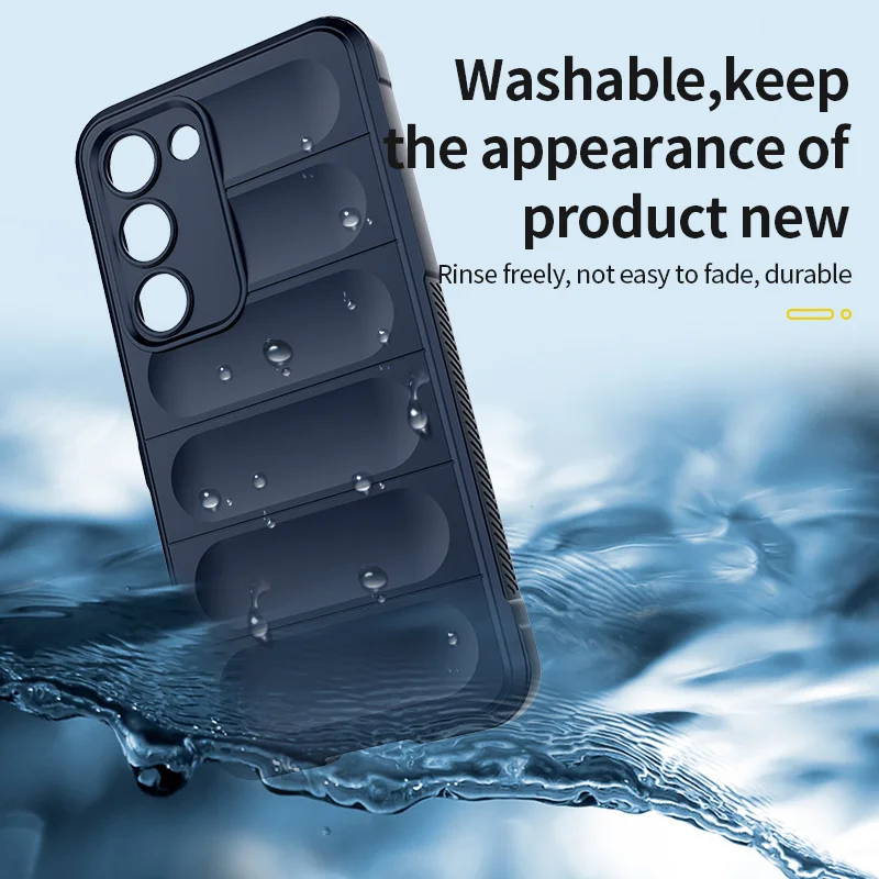 For Cover Samsung Galaxy S23 Case For Samsung S23 Cover Capa Funda Soft Silicone Skin-Friendly TPU Phone Bumper Galaxy S23