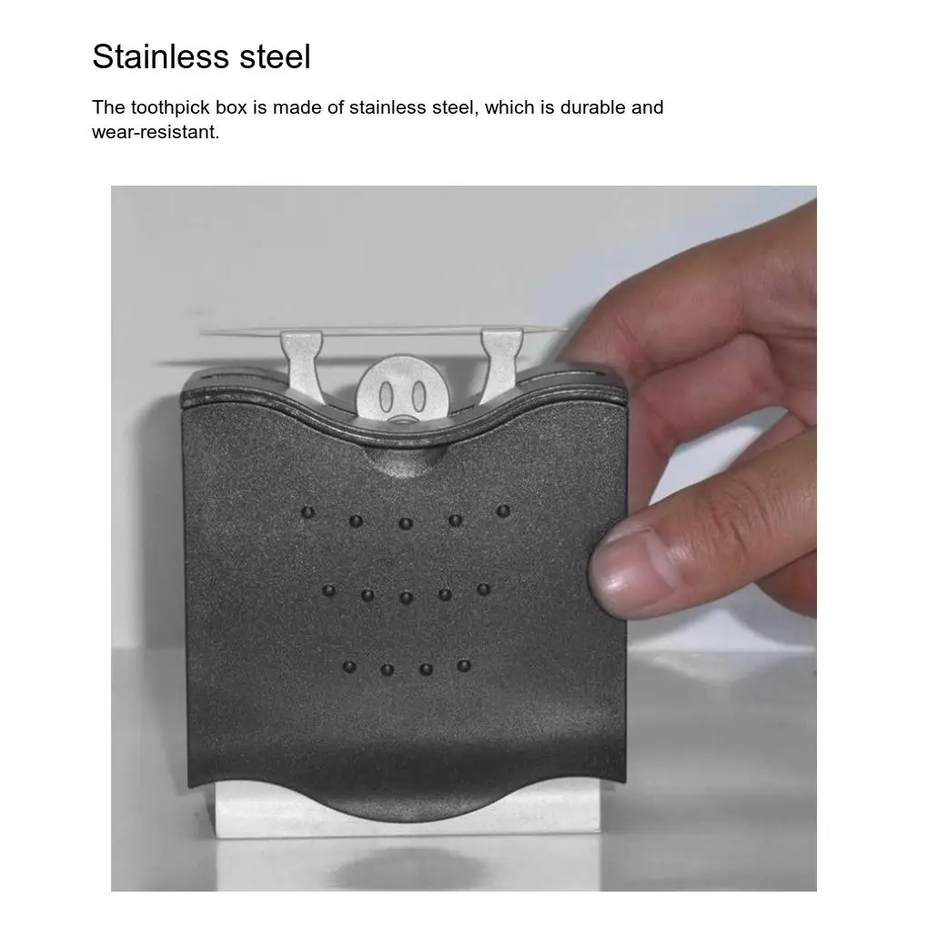 Портативный Семейный дозатор зубочисток бытового типа гигиеническая