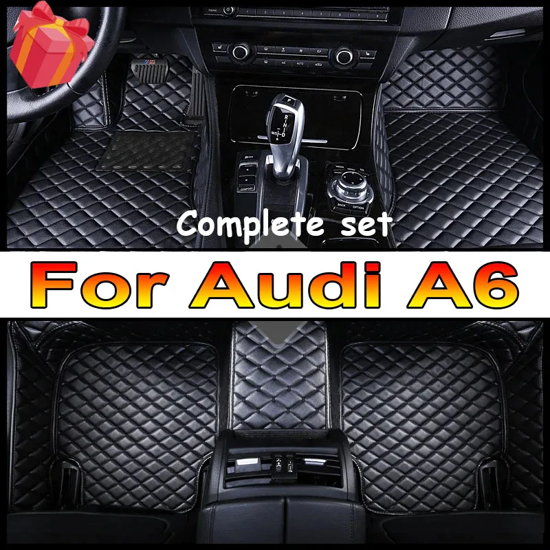 Автомобильные коврики на заказ для Audi A6 Avant 4G5 4GD C7 2007-2018 лет карман телефона