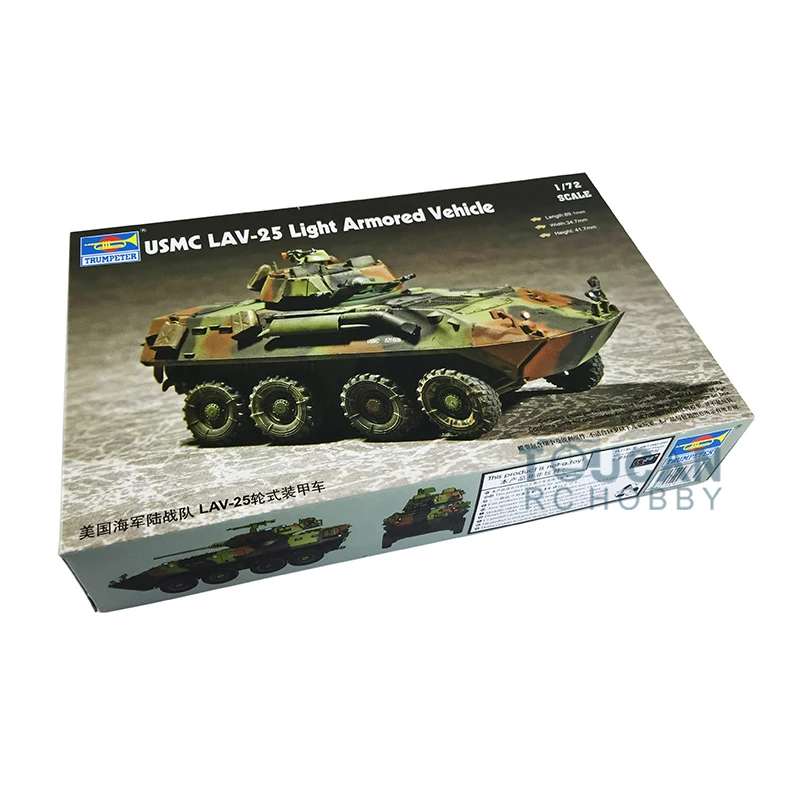 Подарки Trumpeter масштаб 07268 1/72 Panzer USMC LAV-25 осветительная деталь |