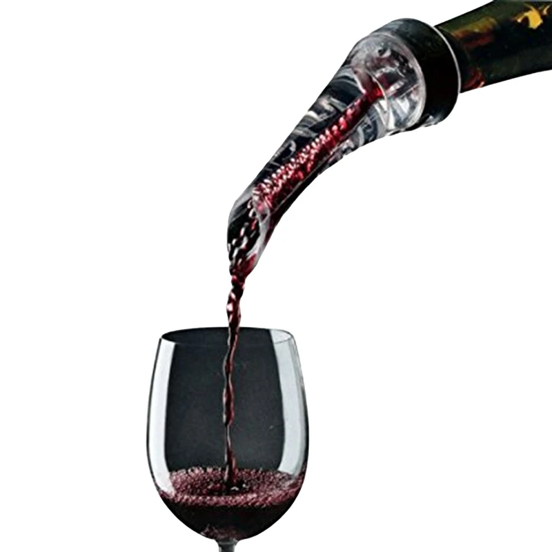 

Wine Decanter Red Wine Aerating Pourer Spout Decanter Wine Aerator Quick Aerating Pouring Tool Pump Portable Filter