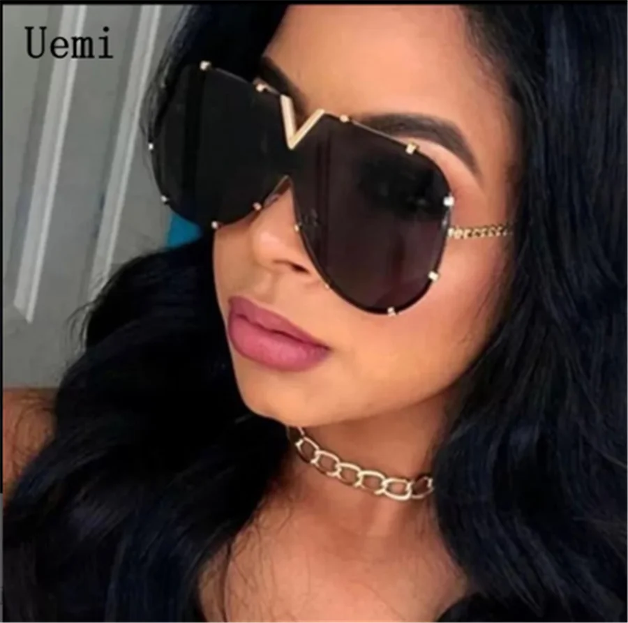 

Fashion Brand Modern Oversized Square Sunglasses For Women Men Vintage Big Frame Retro Luxury Designer Sun Glasses UV400 Eyewear