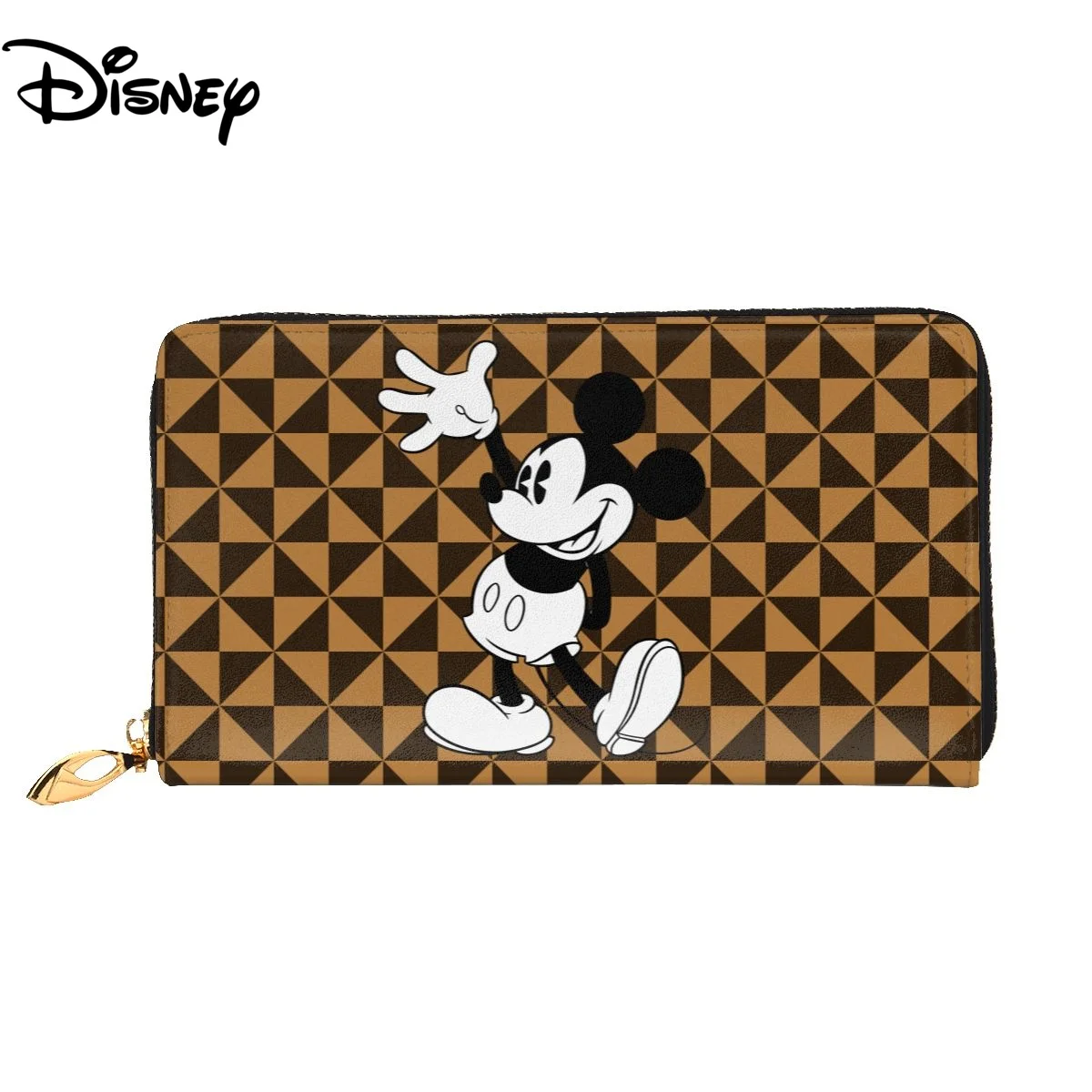 

Женский Длинный кошелек Disney 2022, роскошные Кошельки для монет, модный кошелек с карманами и держателем для карт Микки, модный кошелек для дев...