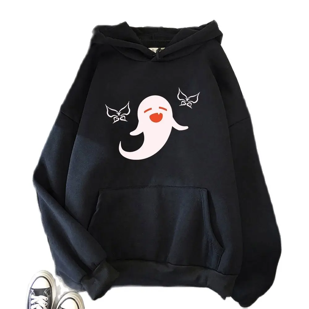 

Game Anime Genshin Fashion Hoodie pria dan wanita Streetwear Genshin Impact Pullover Hu Tao Sweatshirt grafis Hoodies pakaian