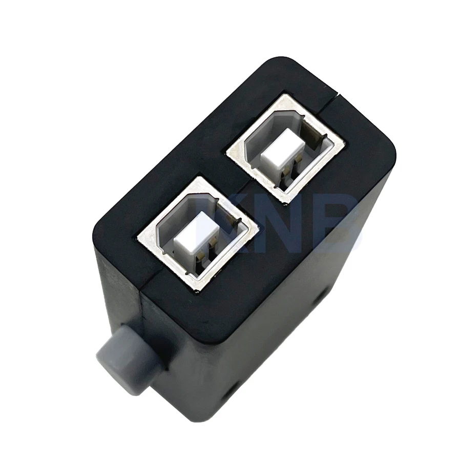 Новинка совместное использование USB коммутационная коробка концентратор 2 порта