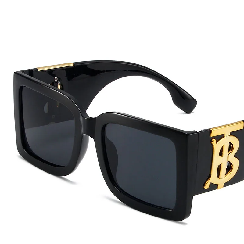 LeonLion Большие Квадратные Солнцезащитные очки женские модные солнцезащитные в