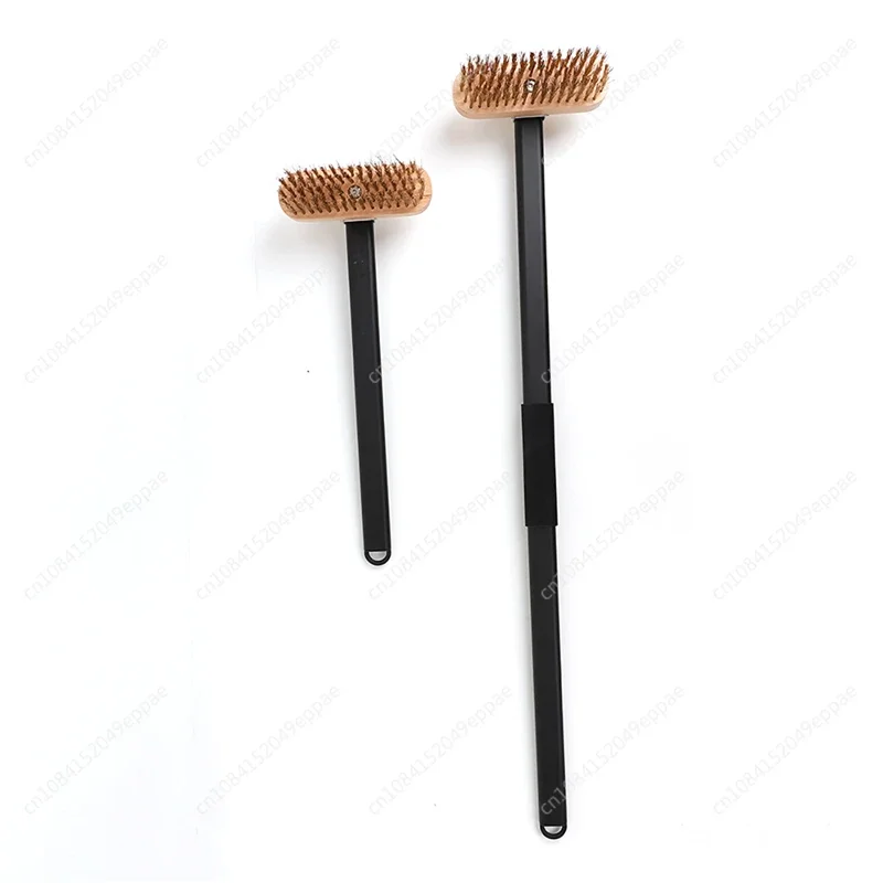 40/80 см профессиональная духовка для пиццы медная щетка скребок из нержавеющей