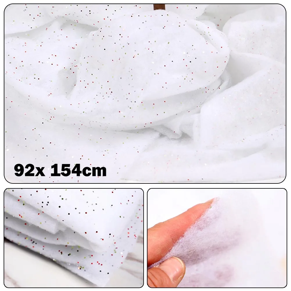 1 шт. белое искусственное снежное одеяло домашнее рождественское покрытие