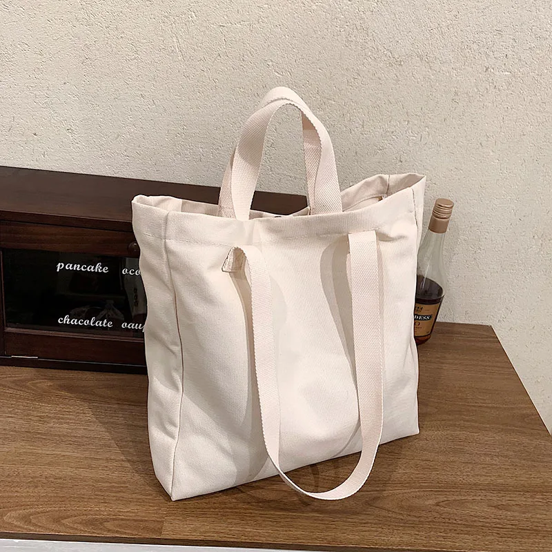 Вместительные холщовые сумки на плечо для женщин 100% хлопок сумочки в японском и