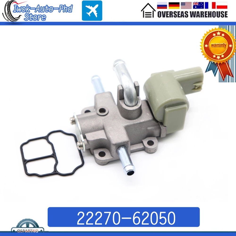 Клапан управления холостым двигателем 22270-62050 для Toyota Tacoma 1997-2004 Tundra 4runner T100 2227062050