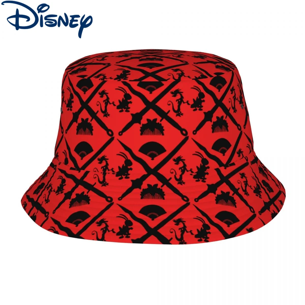 

Mulan Who I Am Inside Bucket Hats Beach Hatwear Accessories Disney Fisherman Hat for Outdoor Sports Men Women Ispoti Packable