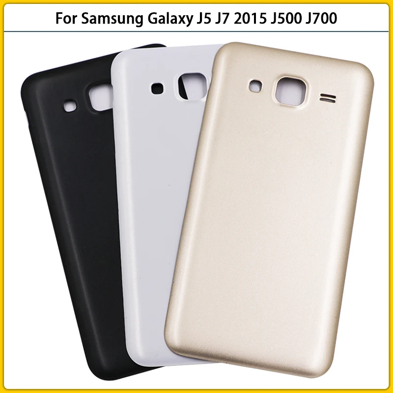 

Пластиковая Задняя Крышка батарейного отсека для Galaxy j3, J5, J7 2015, J300, J500, J700, J500H, 10 шт.