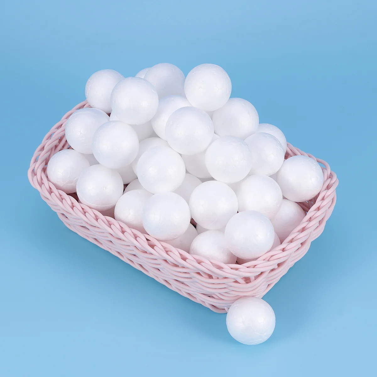 

100pcs Wedding Decoration Modeling Craft Polystyrene Balls Round Spheres DIY Stuff (3cm)