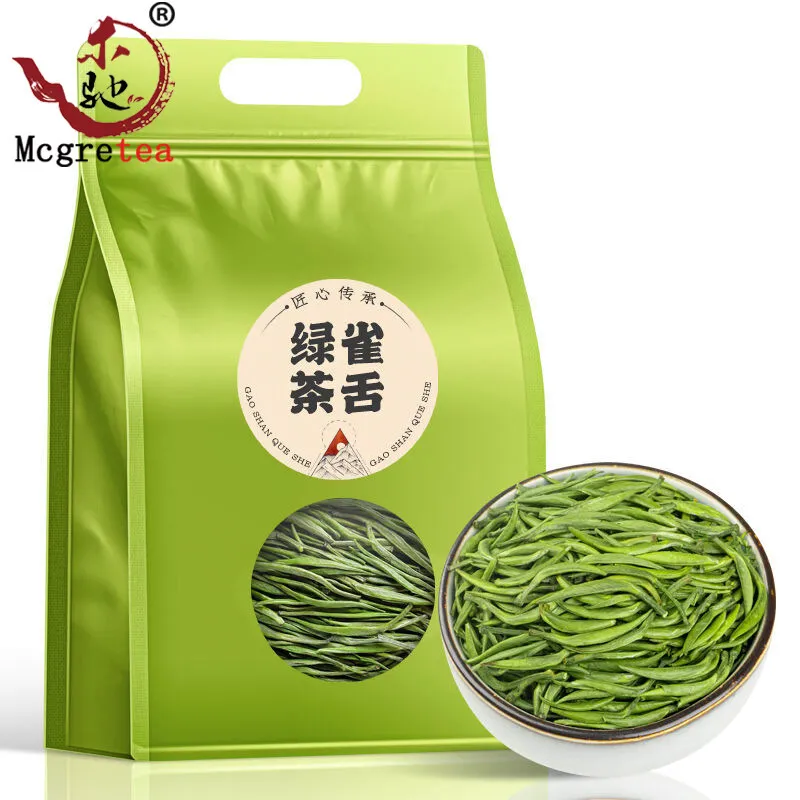 

2022 6A Chinese QueShe Green Tea Fresh Natural Organic Que She Tea Green Food For Slimming Beauty Health Care Weight Loss