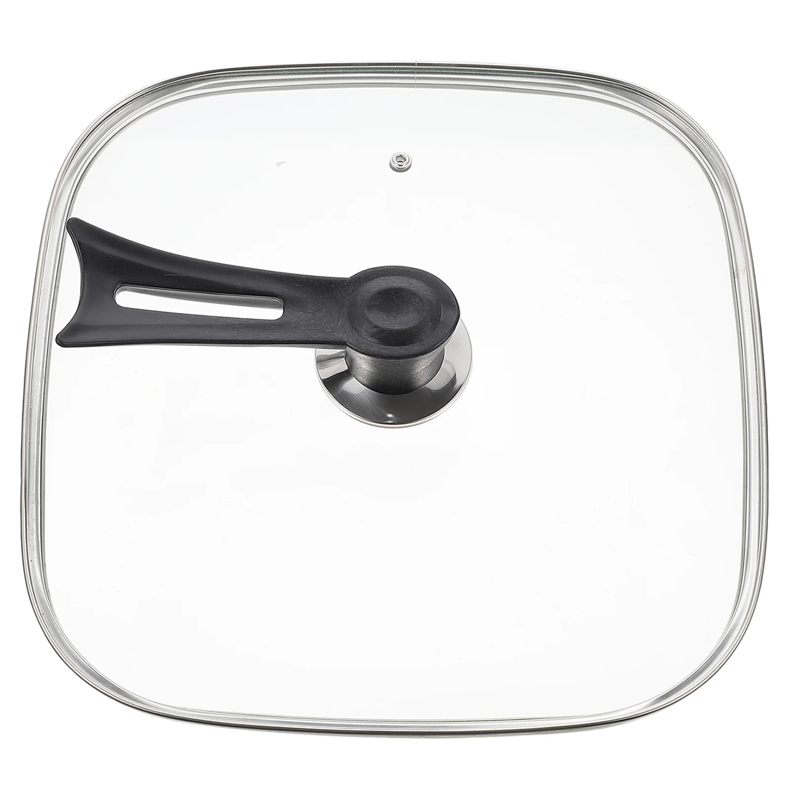 

Lid Pot Pan Glass Cover Cooking Universalreplacement Cookware Lids Frying Saucepan Square Metal Skillet Pots Covers Clear Pans