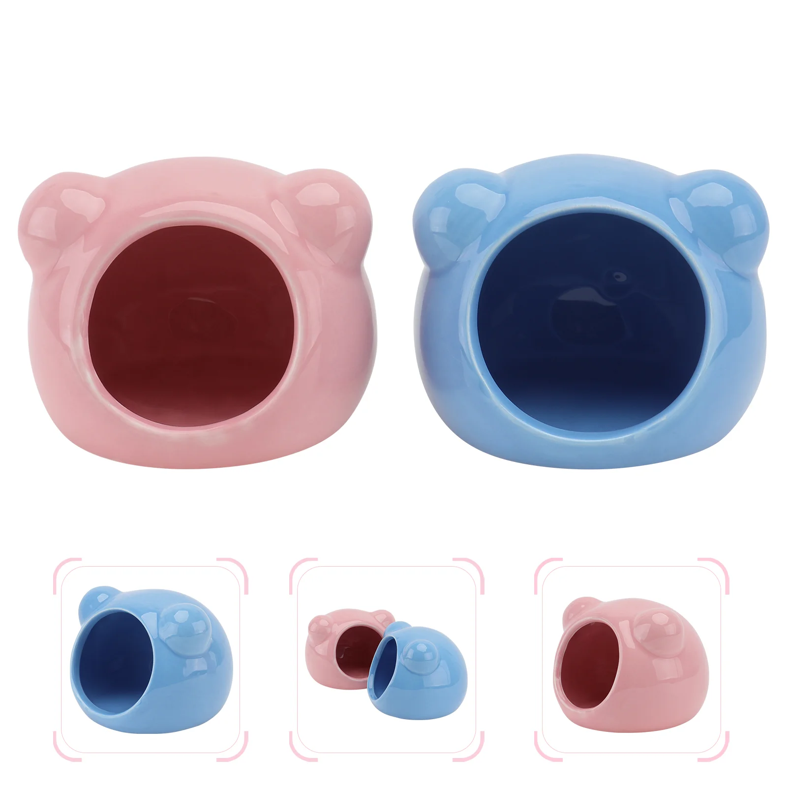 

Керамический домик для хомяка, для ванной, охлаждающий дом, летний песок, Шиншилла, Сирия карлик