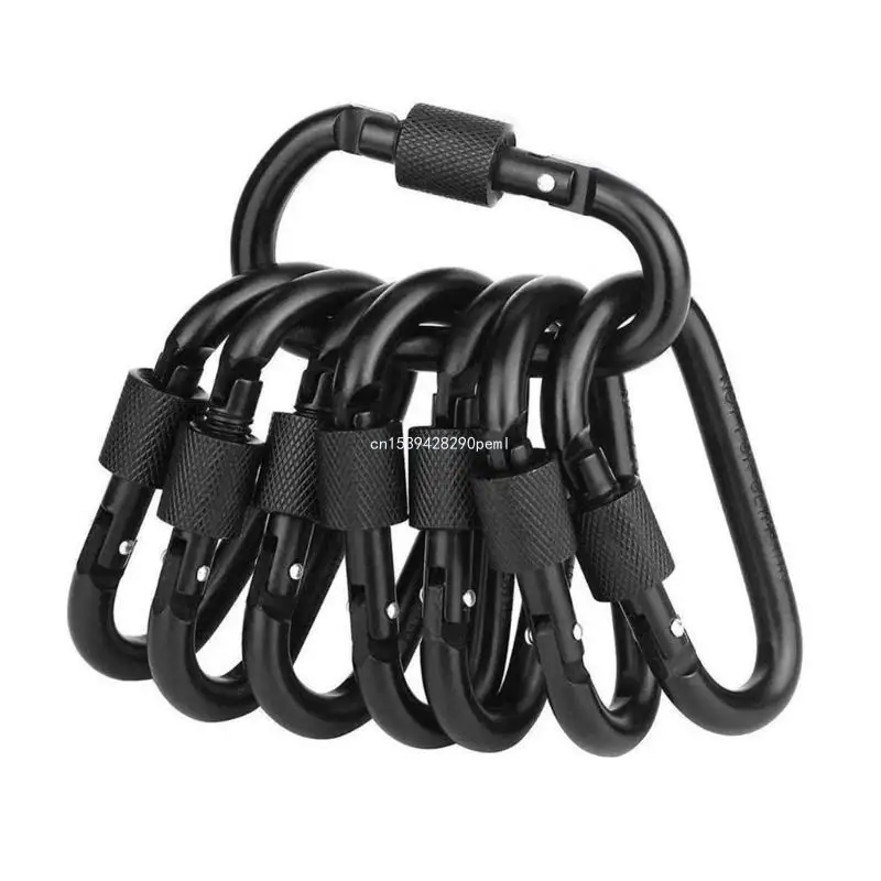 

D Rings Buckle Keyring Camping Mountain Hanging Buckle Hook Travel Outdoor