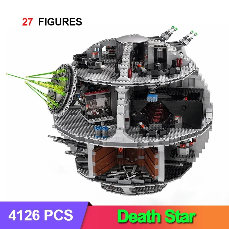 Светодиодные фонари Быстрая доставка DS-1 Платформа MOC Дисплей Death Star Great Ultimate