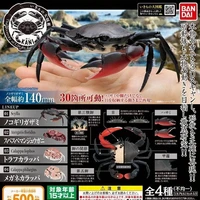japanese bandai capsule toys gashapon hairy crabs aquarium model 112 movable crabs collection gifts