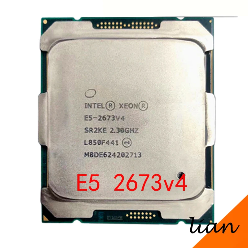 

Процессор Intel Xeon E5 2673V 4 CPU SR2KE 20-cores 2,30 GHZ 50MB 14nm LGA2011-3 E5 2673 V4