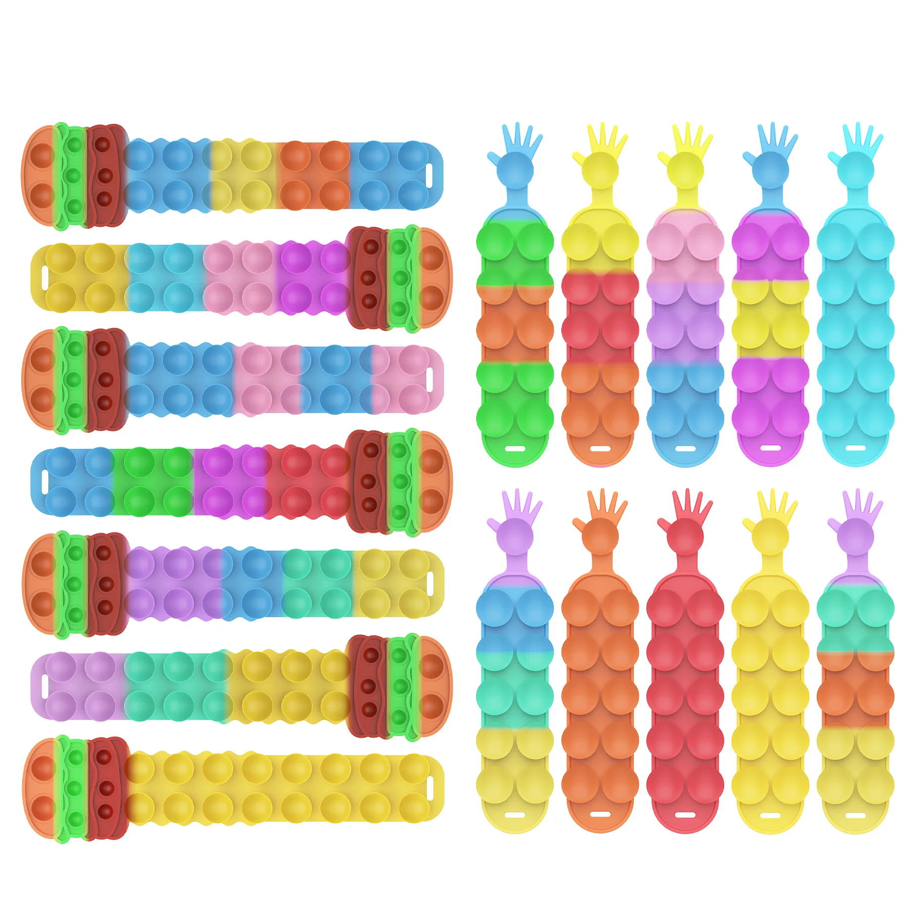 Новая Вакуумная присоска для снятия давления с пузырьками многоцветная