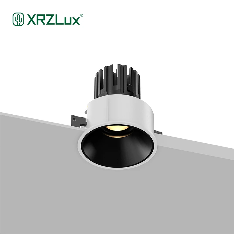 XRZLux LED Downlight Recessed Ceiling Lamp Spotlight Aluminum Led COB Light 8W 10W 15W AC110V 220V Home Indoor Lighting