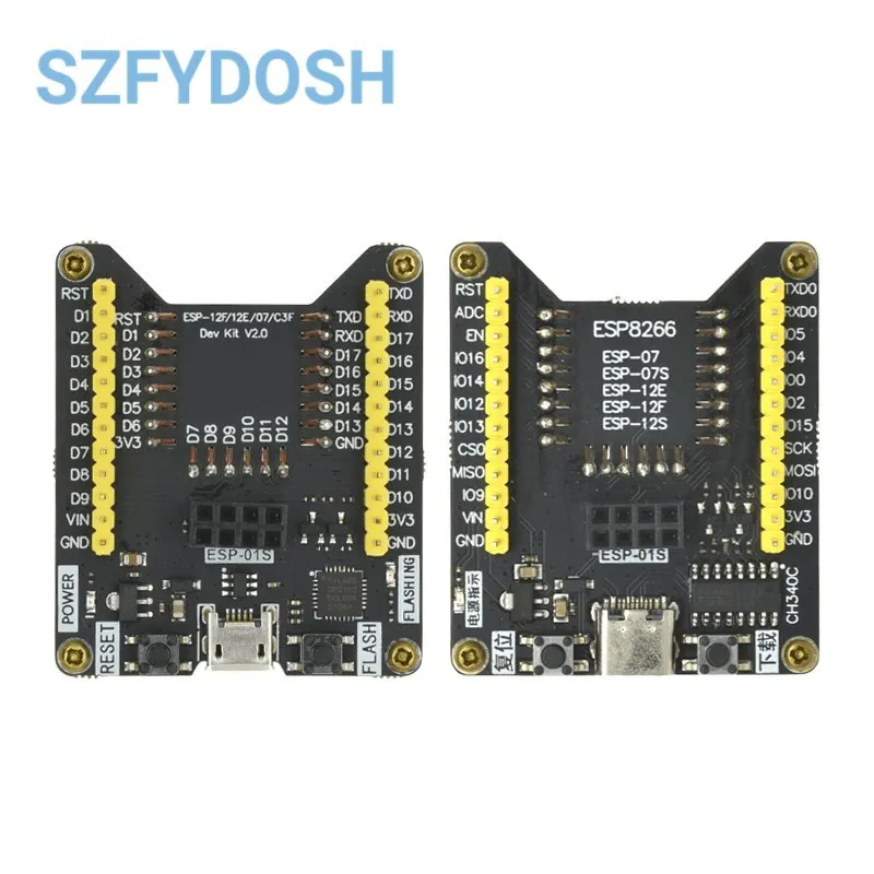 Макетная плата ESP8266 с Wi-Fi, тестовая рамка, инструмент для сгорания, загрузчик для Φ ESP07S ESP12E ESP12F ESPF1 ESP-01S ESP01/07