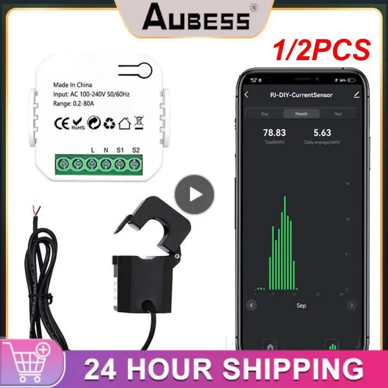 

Умный счетчик энергии Tuya Smart Life, 230 В, в