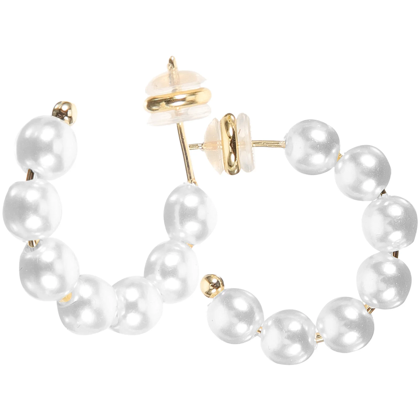 

1 Pair Girls' Earringss Stud Earrings Beads Earrings Ear Studs Women Girls Ear Jewelry