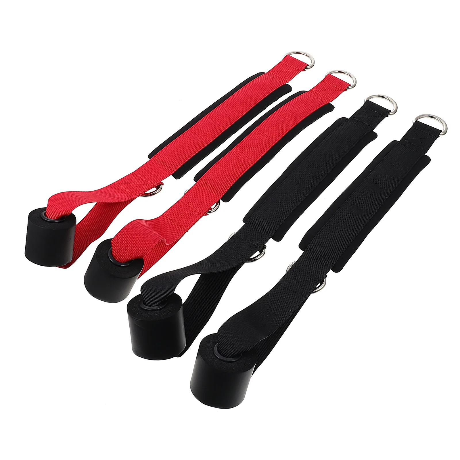 2 шт. дверная пряжка для фитнеса тянущая лодыжку веревка якорь эластичные ленты