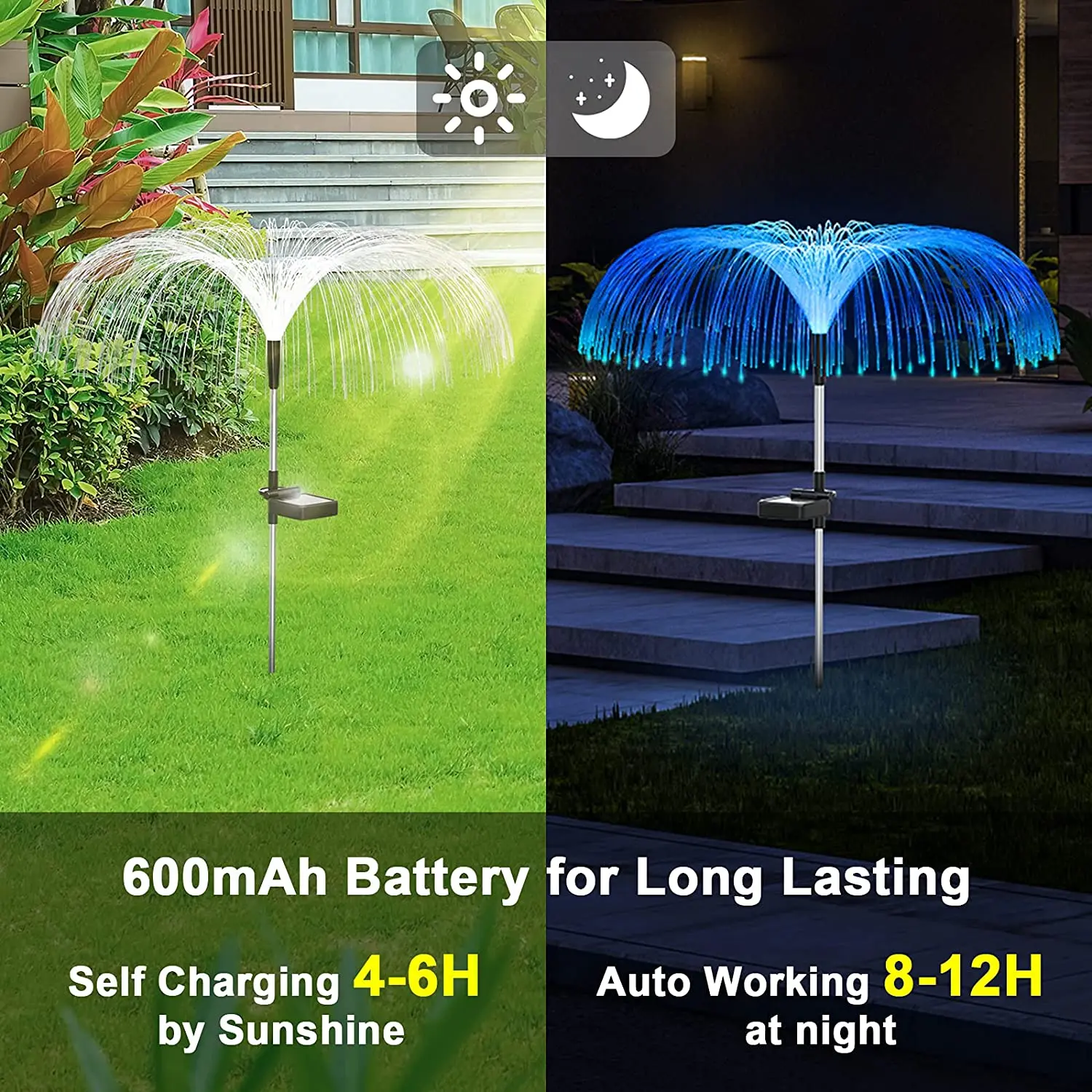 

Solar Led Light Outdoor Jellyfish Lights Solar Garden Lights 7 Color Lawn Lamp Christmas Lights Garden Luces Solares Para Exteri