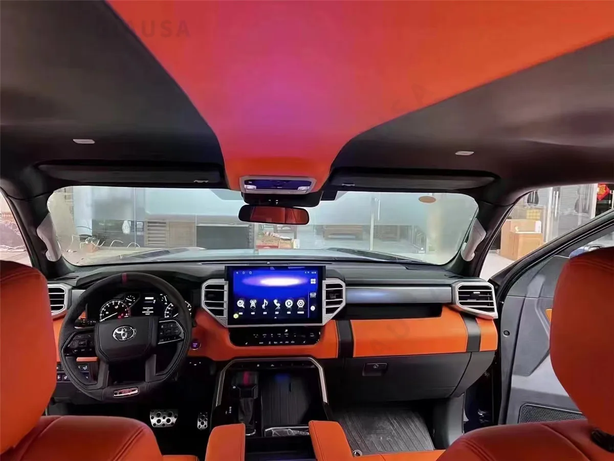 2023 поколения для Toyota Tundra Sequoia 2022 Android автомобильный GPS-навигатор авто стерео
