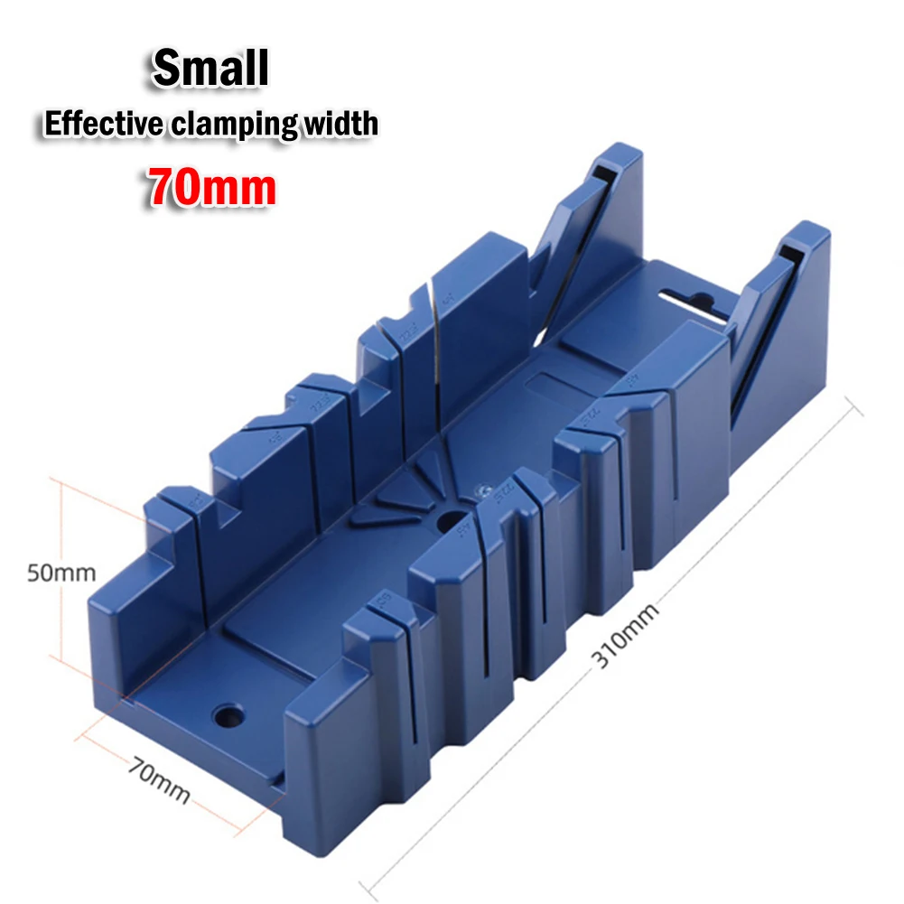 

Blue Miter Saw Cabinet 45/90 Degree Saw Box Multifunctional Miter Saw Clip For Swaying Hand Saw Door Angle Cutting Hand Tool